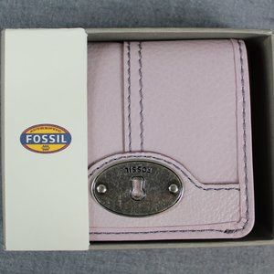 Fossil Leather Bifold Wallet (NIB)